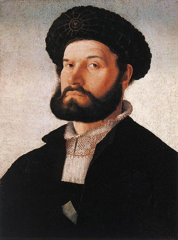 Portrait of a Venetian Man af, SCOREL, Jan van